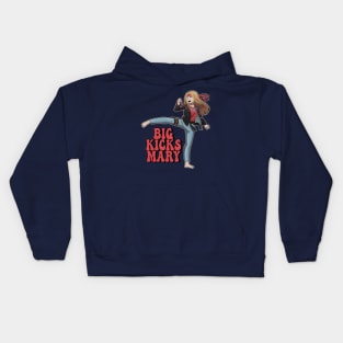 Big Kicks Mary Kids Hoodie